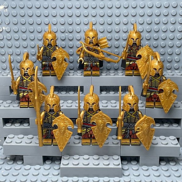 Other - Lord of the Rings Elf Guard Custom Minifigures Lot of 8
